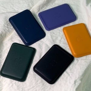 맥세이프 카드 지갑 케이스 휴대폰 거치대 핑거 링 로고 티머니교통카드