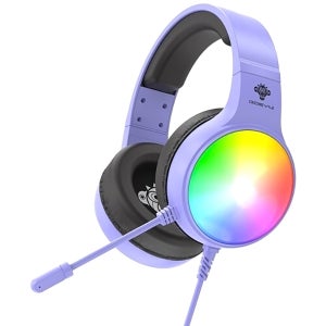 GDEVIL G535 AURORA 가상 7.1채널 RGB 게이밍 헤드셋 (퍼플)