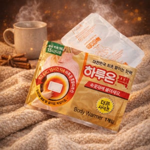 하루온팩 붙이는 핫팩 10개입(유통기한 2027년 9월 11일까지)
