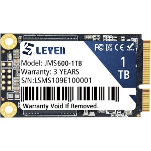 레벤 LEVEN mSATA SSD 1TB SATA3 6Gbps JMS600-1TB