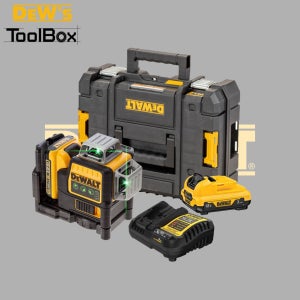 디월트 레이저 그린 레이저 레벨기 3X360 세트 DCE089D1G
