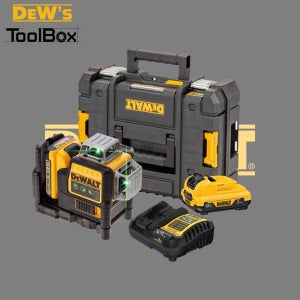 디월트 레이저 그린 레이저 레벨기 3X360 세트 DCE089D1G