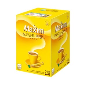 맥심모카골드 마일드 커피믹스 210T