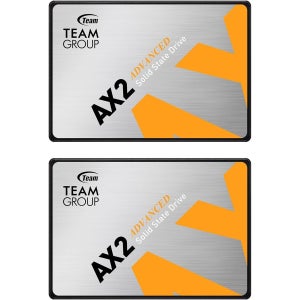팀그룹 TEAMGROUP AX2 2TB SSD 2개 세트 SATA3 2.5인치 T253A3512G0C1P1