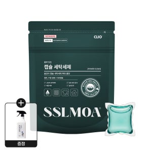 [런칭기념] 크리오 쓸모아 수용성 고농축 캡슐세제 블루밍가든향 100개입+욕실세정제700ml