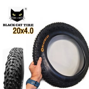 타이어 20x4.0 AK1188 블랙캣, 전기자전거 팻바이크 교체 마모