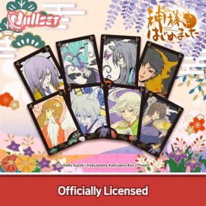 오늘부터 신령님 특별전 화투풍 포토카드 2장 세트 오신령 굿즈 토모에 나나미