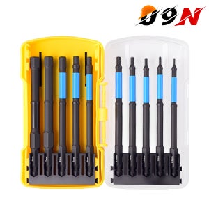 육각렌치비트 세트 임팩 렌치 드라이버 소켓 롱타입 10PCS