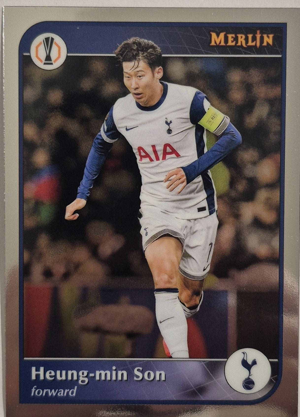 손흥민 축구카드 탑스멀린 2024-25 챔피언스리그 6393