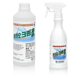 바이오크린콜 1L+450mL(스프레이) 살균력 99.999% 식품 첨가제 및 살균 소독제