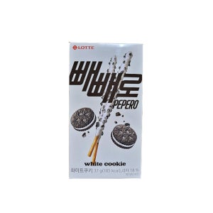 롯데 빼빼로 화이트쿠키 37g