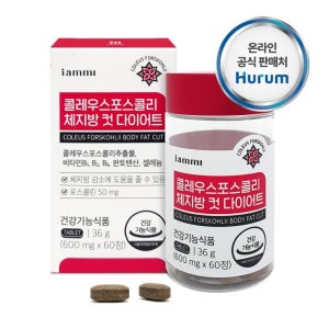 콜레우스포스콜리 체지방컷 60정
