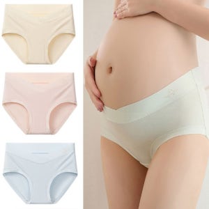 임산부팬티 순면 V라인 임산부속옷 코튼 3종세트