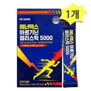 에너맥스 아르기닌 젤리스틱5000 활력 280g x 1개(14포입)