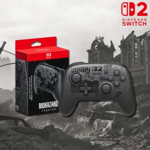 닌텐도 스위치2 프로 컨트롤러 프로콘2 바이오하자드 레퀴엠 에디션 게임패드