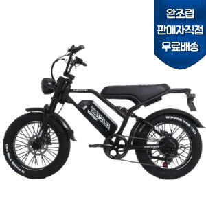 완조립도착 2026년 모토벨로 FN10 500W 48V 10A 자토바이 전기자전거