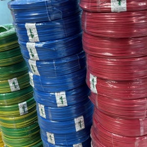 HIV 1.78MM 2.5SQ 흑 백 적 황 청 갈 회 녹/황 300M 전기선 전선 케이블