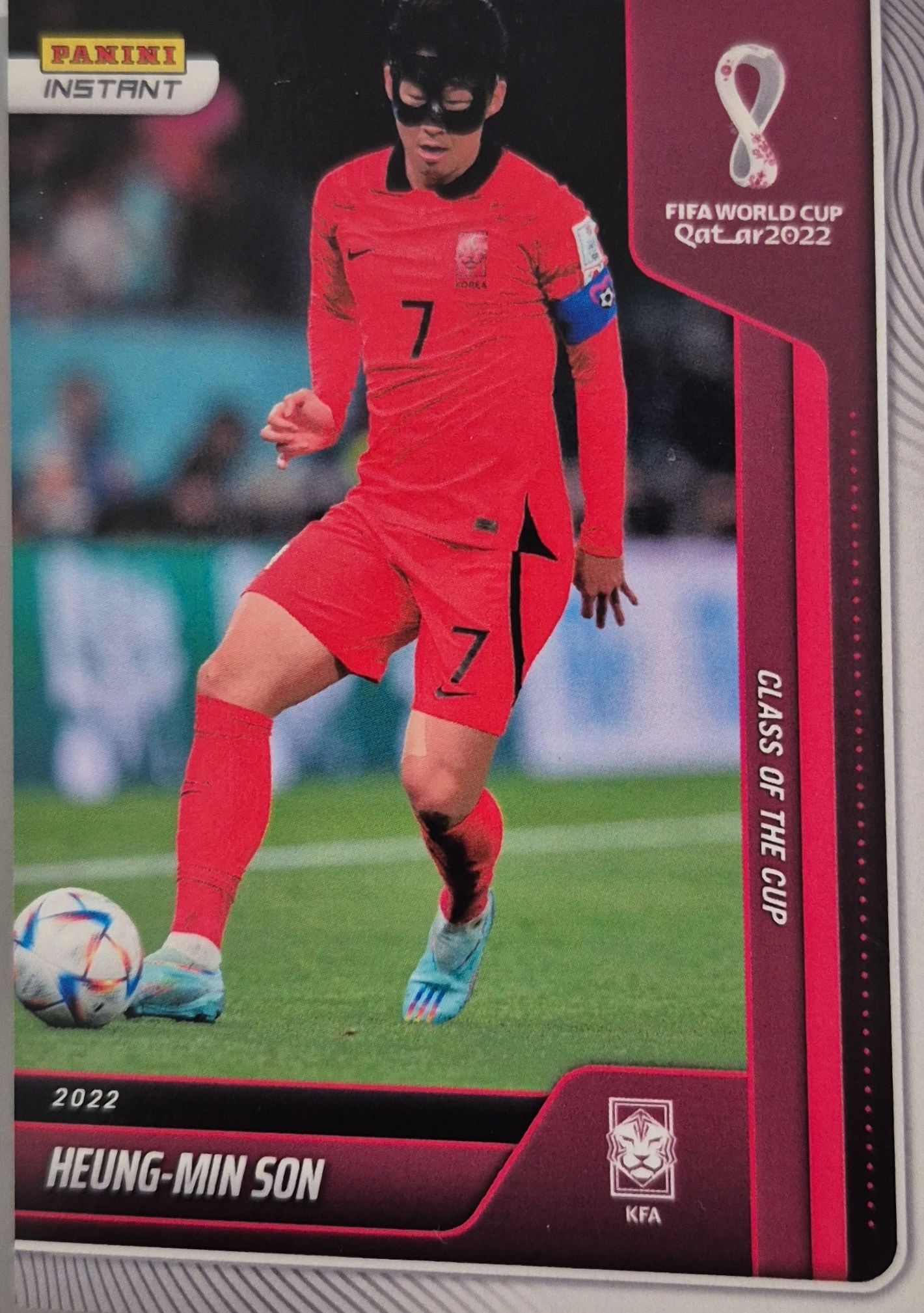 손흥민 축구카드 파니니 카타르월드컵 2022 월드컵카드 6464