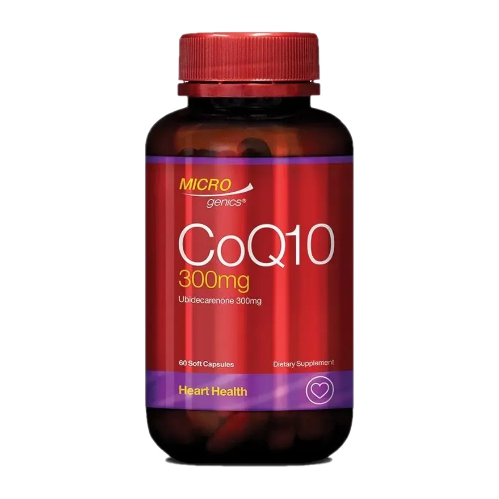호주 <b>마이크로제닉스</b> 코큐텐 60캡슐 Microgenics CoQ10 300mg