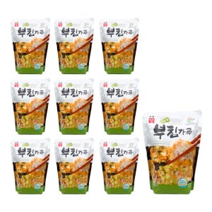 우리밀농협 무농약 부침가루 1kg, 10개