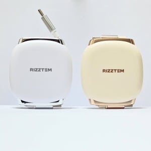 리즈템 1+1 CTOC케이블 240w 초고속 충전 릴케이블 화이트+베이지, 2개, 1m