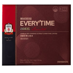 정관장 홍삼정 에브리타임 리미티드 10ml x 30포+쇼핑백