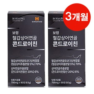 보령제약 철갑상어 콘드로이친 1200 6형 콘도로이친 저분자 육형 콘드로친 c6s 3개월분