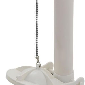 Nereusfwater 화장실 플러시 밸브 교체 키트 3인치 일체형 화장실용 체인 및 고무 씰 포함 TOTO 아메리칸 스탠다드 기타 WC 탱크 수리 부품과 호환 가능