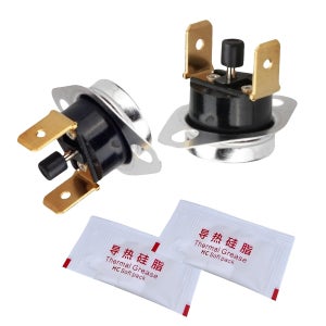 Rheem Limit Switch 47-22861-01에 적합한 Komitasui 온도 조절기 L350F 열 그리스(2팩)로 교체 36TX16 611871 SLR350