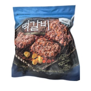 피코크 떡갈비 450g 6팩 냉동떡갈비 명절음식