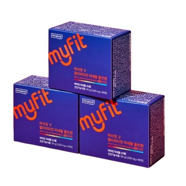 마이핏 V <b>멀티비타민 미네랄</b> 올인원 6박스