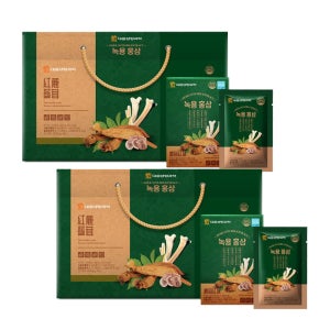 설명절선물 뉴질랜드녹용 6년근 홍삼 대웅 녹용홍삼 70ml 30포, 2개