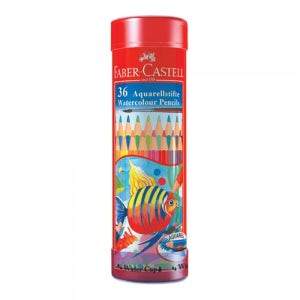 파버카스텔 수성색연필 원형케이스 36색, 1개