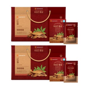 명절선물 부모님선물 6년근 국내산홍삼 대웅 6년근 홍삼 70ml 30포, 2개