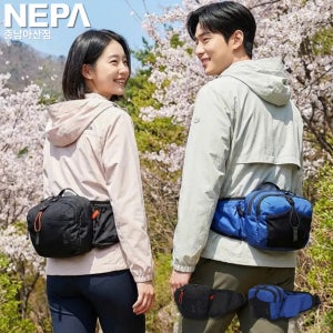 네파 힙색가방 여행용 등산 레저 휴대폰 물병 발수 경량 향균 아웃도어 허리 힙색 가방
