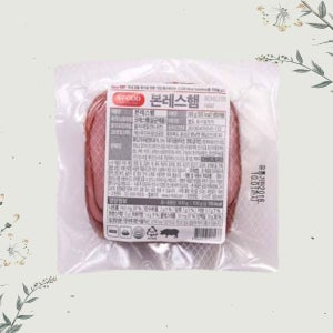 에쓰푸드 본레스햄(사각/슬라이스) 500g(담백한 순 살코기 프리미엄햄)