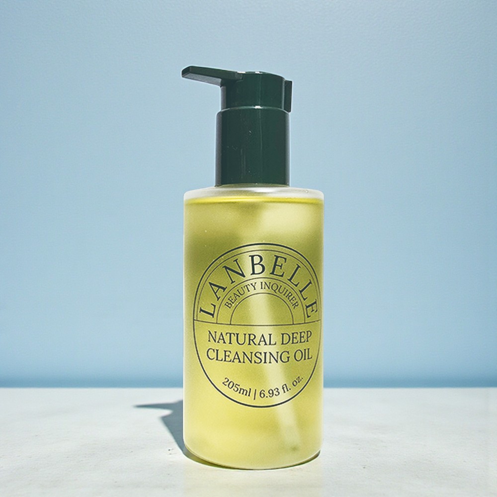 랑벨 내츄럴 딥 클렌징 오일 205ml 저자극 순한 얼굴 피지 블랙헤드 제거