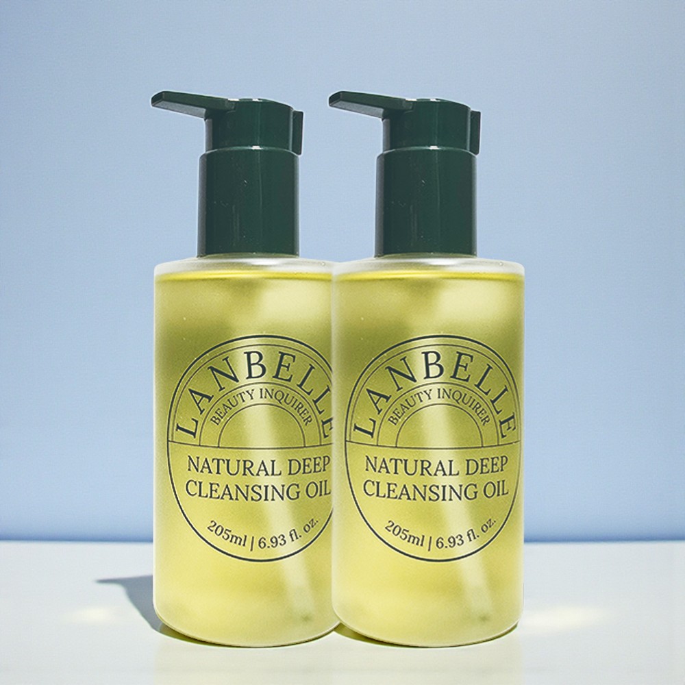 랑벨 내츄럴 딥 클렌징 오일 205ml+205ml 기획 순한 얼굴 피지 블랙헤드 제거