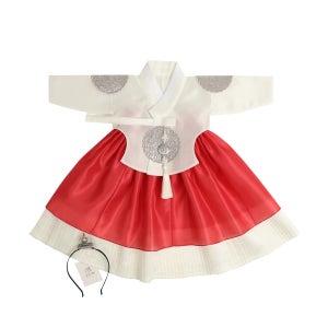 여아 추석 설날 당의 전통 한복