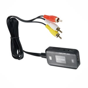 AV to HDMI 컨버터 RCA3선 컴포지트 PAL NTSC TV게임기연결 ABF372