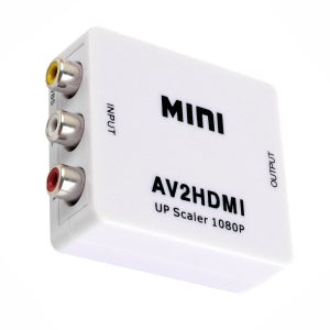 AV to HDMI 변환 RCA 3선 컴포지트 1080p TV 게임기 연결 AFW413