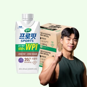 셀렉스 프로핏 Sports WPI 드링크 초콜릿, 330ml, 24개