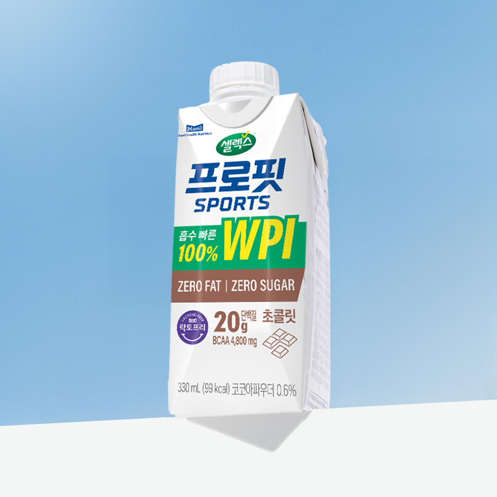 프로핏 스포츠 WPI 초콜릿 제품 이미지
