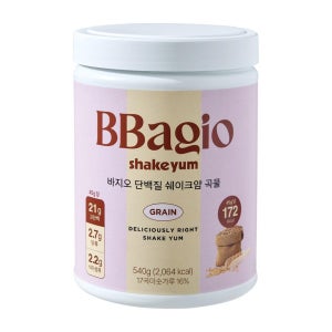 메가마트 바지오 단백질 쉐이크 얌 대용량 곡물맛 540g