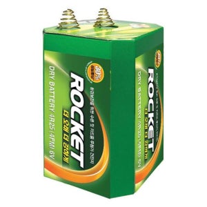 로케트 건전지(망간) 4R25(4FM) 6V 4판