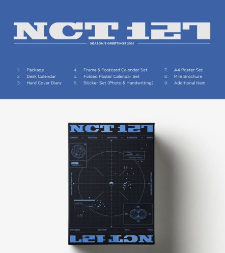 NCT 127 NCT 127 2021シーズングリーティングSEASON'S GREETINGS