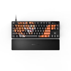 [스틸시리즈 에디션 PBT 키캡 포함] 스틸시리즈 Apex Pro Gen 3 자석축 기계식 게이밍 키보드 블랙/화이트