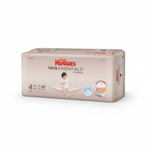 하기스 2025 스킨에센셜 기저귀 공용 4단계 팬티 2박스 40X4팩