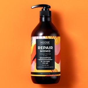 [극손상 두피 케어] 이고세 검정콩 단백질 리페어 모모 샴푸 1L, 2개