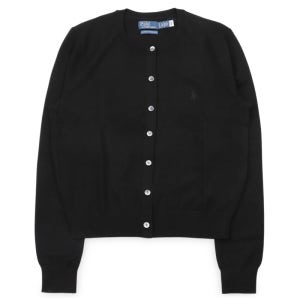디몬트 폴로랄프로렌 여성 포니 로고 라운드넥 가디건(블랙) 211977954 002